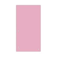 Separatoare C7 din carton DONAU, 105 x 240mm, 100 buc/set, roz