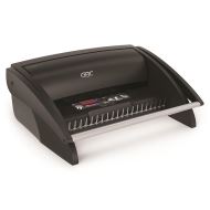 Aparat de spiralat GBC CombBind C110, capacitate 195 coli, perforeaza 12 coli, A4/A3, negru