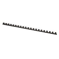 Spirale din plastic OFFICE Products, 10 mm, pentru 65 coli, negru