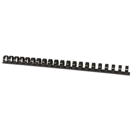 Spirale din plastic OFFICE Products, 16 mm, pentru 145 coli, negru