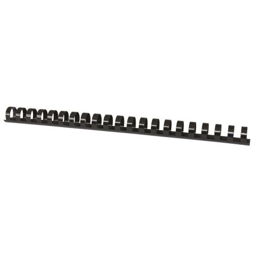 Spirale din plastic OFFICE Products, 19 mm, pentru 170 coli, negru
