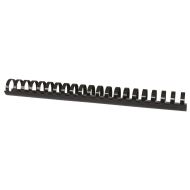 Spirale din plastic OFFICE Products, 29 mm, pentru 290 coli, negru