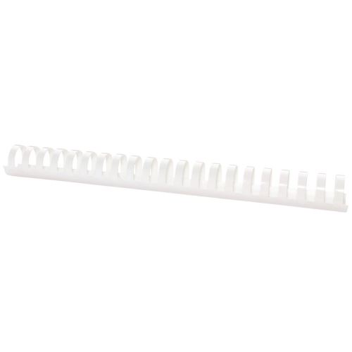 Spirale din plastic OFFICE Products, 29 mm, pentru 290 coli, alb