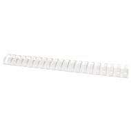 Spirale din plastic OFFICE Products, 38 mm, pentru 380 coli, alb