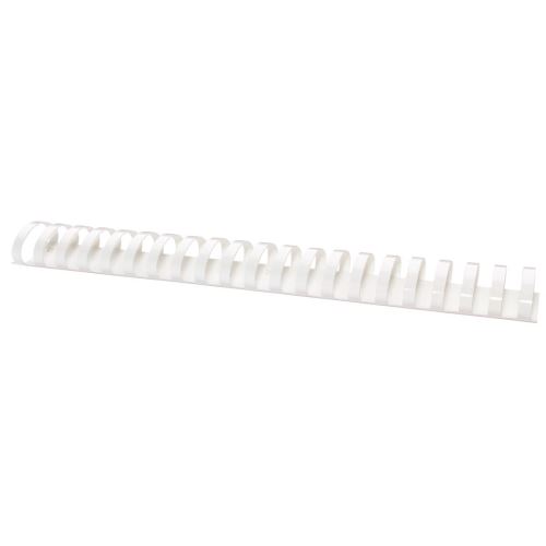 Spirale din plastic OFFICE Products, 45 mm, pentru 450 coli, alb