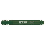 Marker permanent OFFICE Products, varf rotund, scriere de 1 - 3 mm, verde