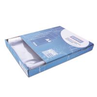 Folie protectie DONAU, A4, cristal, 50 microni, in dispenser carton cu 100 file