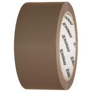 Banda adeziva pentru ambalare DONAU Solvent, 48 mm x 60 m, 46 microni, maro