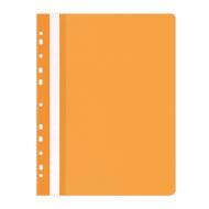 Dosar din plastic cu sina si multiperforatii OFFICE Products, portocaliu