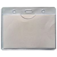 Port card orizontal Eco, exterior 113 x 92 mm, interior 104 x 70 mm, pvc transparent
