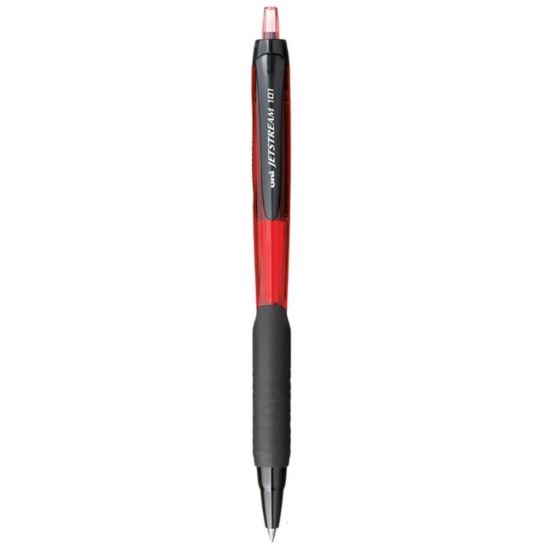 Roller cu mecanism Uniball SXN 101, scriere de 0.5 mm, rosu