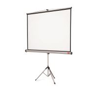 Ecran de proiectie Nobo cu trepied, manual, 200 x 151,3 cm, format 4:3, alb