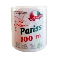 Prosoape hartie monorola OVM, 100 metri, celuloza alb, 17 gr/mp, 2 straturi, h 190 mm, d 225 mm, portionat