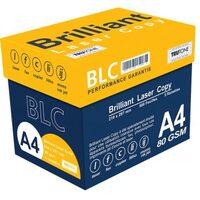 Hartie copiator BRILLIANT BLC, A4, 80 gr, clasa B, alb 161 CIE, 5 topuri/BAX