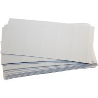 Etichete pentru suport etichete dosare suspendabile Falken, alb, 60x20mm, hartie, 100 buc/set