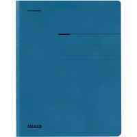 Dosar din carton Falken, tip plic, 320g/mp, albastru 