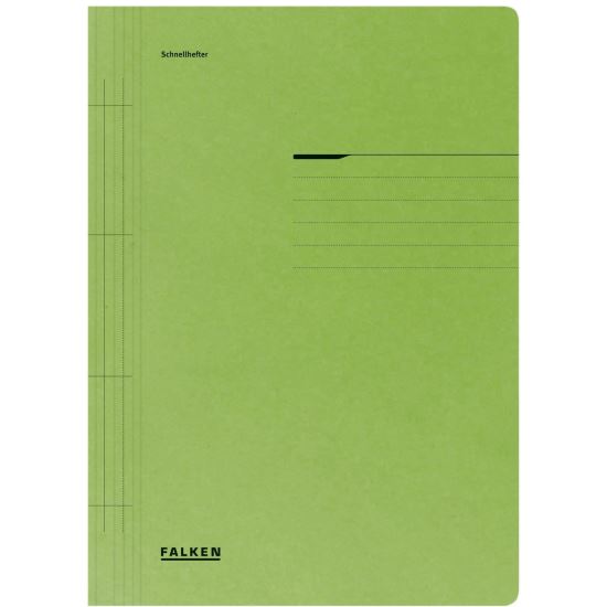 Dosar din carton Falken cu sina groasa, 250g/mp, verde 