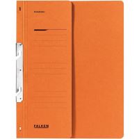 Dosar din carton Falken, de incopciat cu gheare, coperta 1/2, sina groasa, 250g/mp, portocaliu 