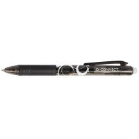 Roller cu mecanism si grip Q-CONNECT Erasable 0.7 mm, negru