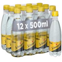 SCHWEPPES Kinley Tonic 500 ml, bax 12 x Pet