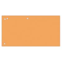 Separatoare C7 din carton OFFICE Products, 105 x 240mm, 100 buc/set, portocaliu