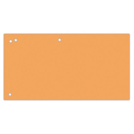 Separatoare C7 din carton OFFICE Products, 105 x 240mm, 100 buc/set, portocaliu