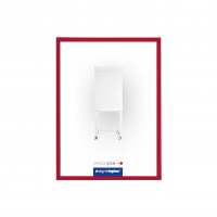 Folie magnetica A4 cu rama rosu, 5 buc/set