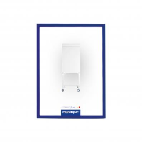 Folie magnetica A4 cu rama albastru, 5 buc/set
