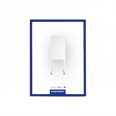 Folie magnetica A4 cu rama albastru, 5 buc/set