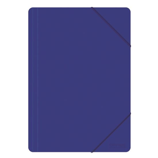 Mapa din plastic OFFICE Products, cu elastic pe colturi, A4, 500 microni, 240 x 320 mm, albastru