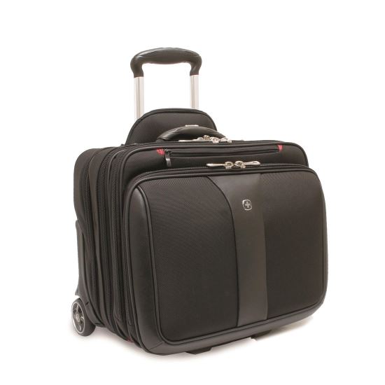 Geanta troler laptop WENGER Patriot 17", geanta detasabila, negru
