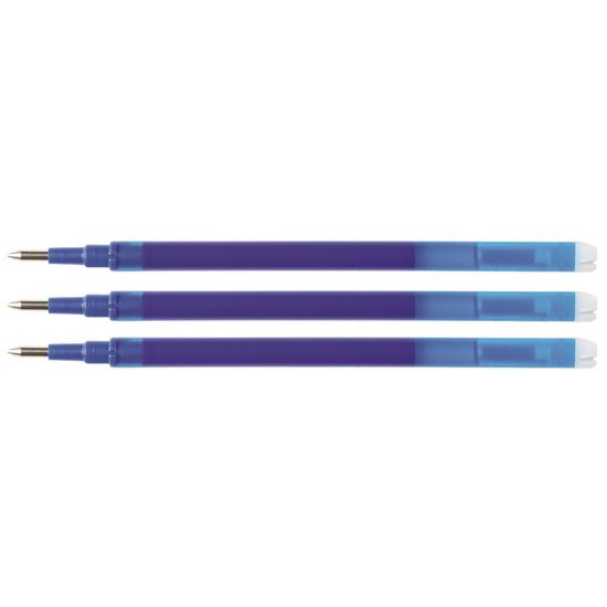 Rezerva roller Q-CONNECT Erasable 0.7 mm, 3 buc/set, albastru