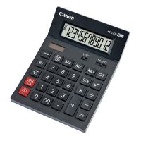 Calculator de birou Canon AS-2200, solar, 12 cifre, afisaz inclinat, format mare