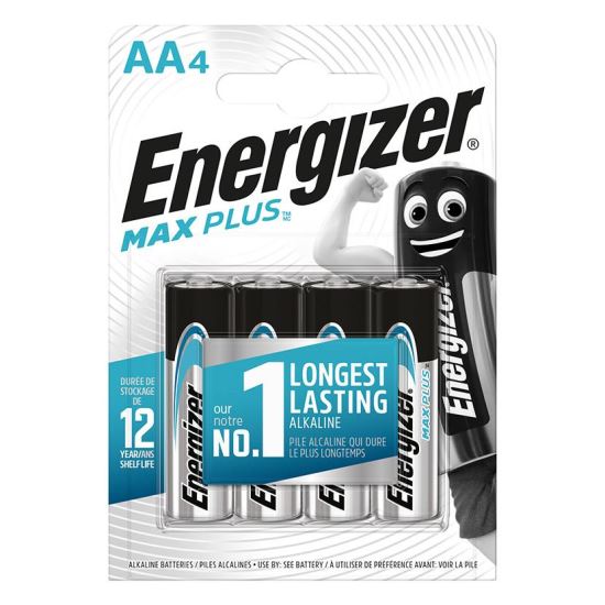 Baterii Energizer MaxPlus R6, AA, 1.5 v, 4 buc/set