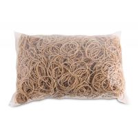 Elastice pentru bani OFFICE Products, 40 mm, 1.5 x 1.5 mm, 60 % cauciuc, 1 Kg, culoare naturala