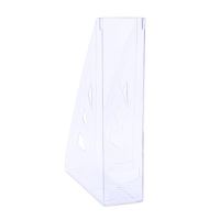 Suport vertical din plastic OFFICE Products, 70 mm, transparent