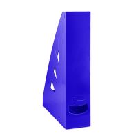 Suport vertical din plastic OFFICE Products, 70 mm, albastru