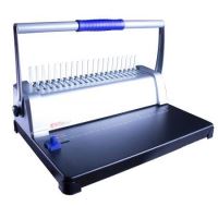 Aparat de indosariat si spiralat Eco, capacitate 360 coli, perforeaza 12 coli, 388 x 260 x 160 mm
