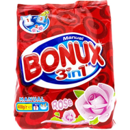 Detergent pudra BONUX punga 400 gr, manual