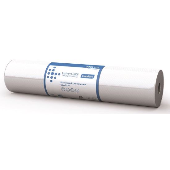 Prosop in rola pt uz medical VELVET Professional, celuloza alb, 2 str, 60 mm x 50 m