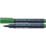 Marker permanent Schneider Maxx 130, scriere de 1 - 3 mm, verde