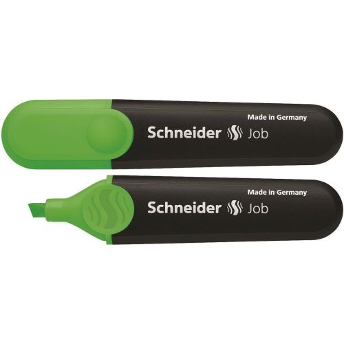 Textmarker Schneider Job, scriere 1 - 5 mm, verde