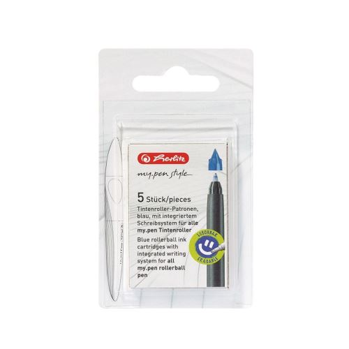 Patroane Herlitz roller my.pen, 5 buc/set