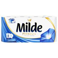 Hartie igienica Milde Cool Blue, 8 buc/set, parfumata, 3 straturi, 150 foi, 20.7 m