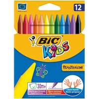 Creioane cerate BIC Kids Plastidecor 12 culori