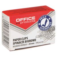 Agrafe metalice OFFICE Products, rotunjite, 28 mm, 100 buc/cutie