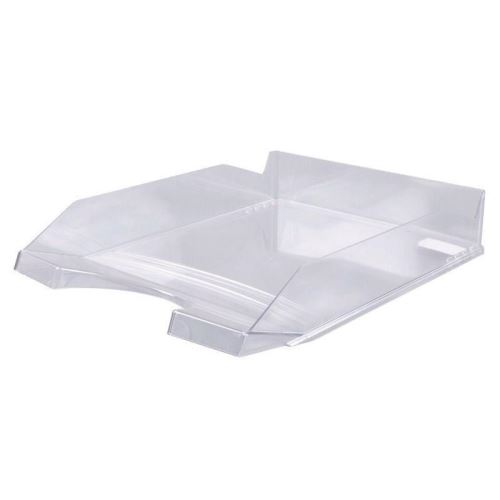 Tavita documente OFFICE Products, plastic lucios, transparent