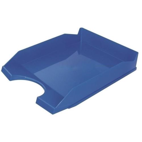 Tavita documente OFFICE Products, plastic lucios, albastru deschis