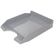 Tavita documente OFFICE Products, plastic lucios, gri
