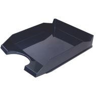 Tavita documente OFFICE Products, plastic lucios, albastru inchis
